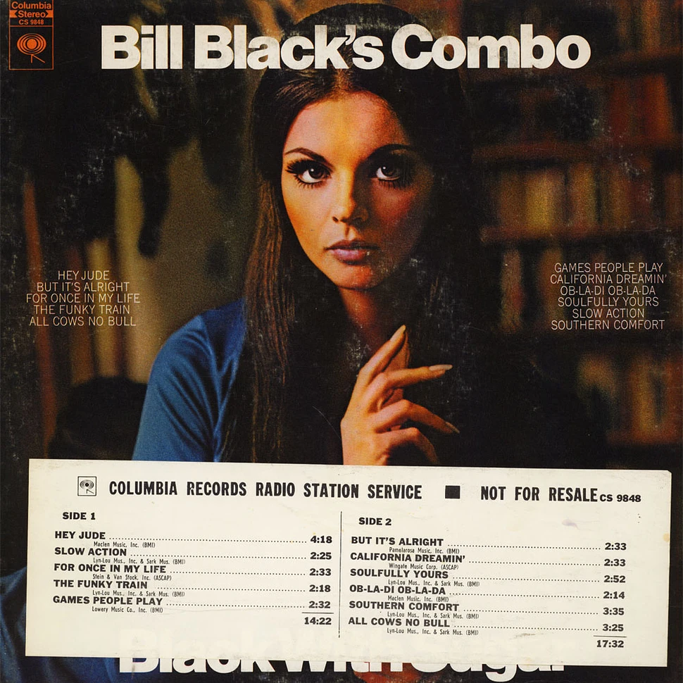Bill Black's Combo - Black With Sugar