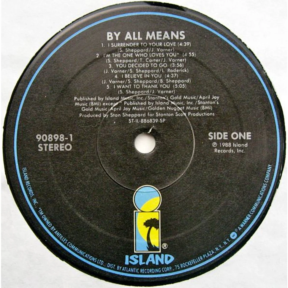 By All Means - By All Means