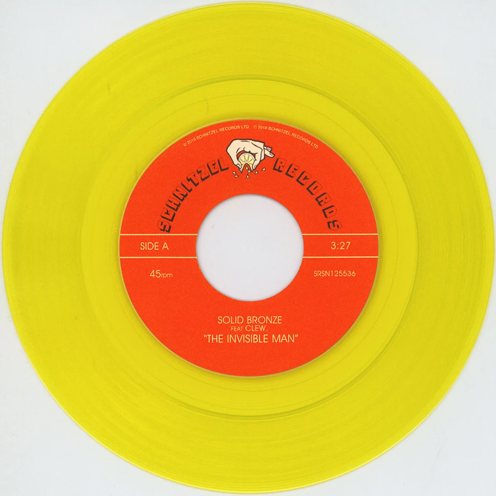 Lee Perry Vs. Solid Bronze - The Invisible Man Colored Vinyl Edition