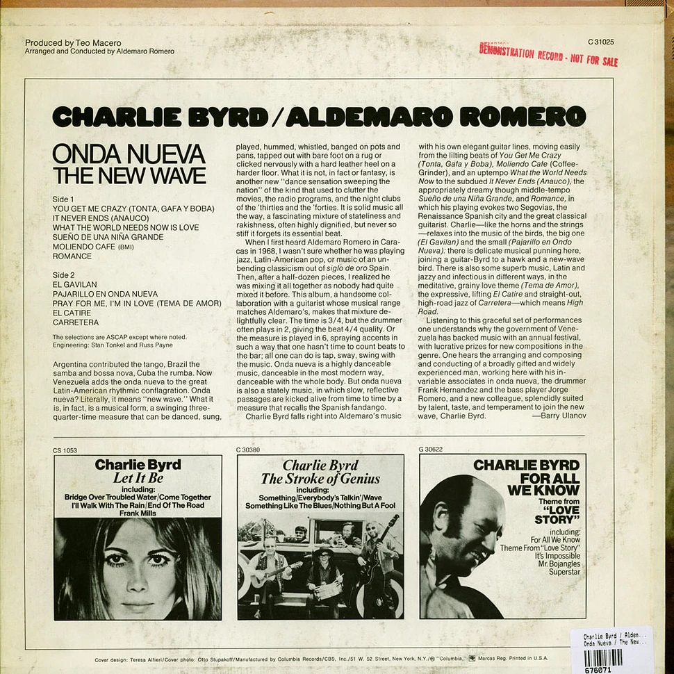 Charlie Byrd / Aldemaro Romero - Onda Nueva / The New Wave