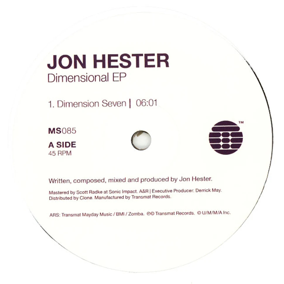 Jon Hester - Dimensional EP