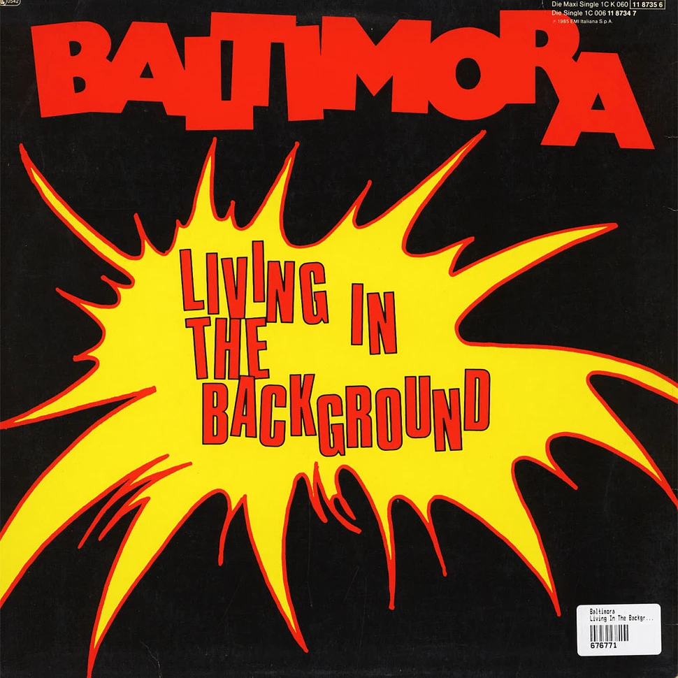 Baltimora - Living In The Background