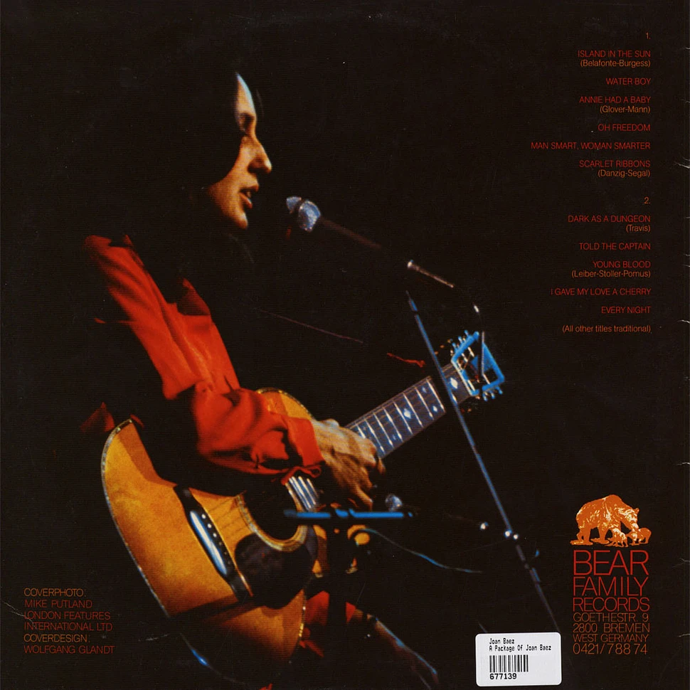 Joan Baez - A Package Of Joan Baez