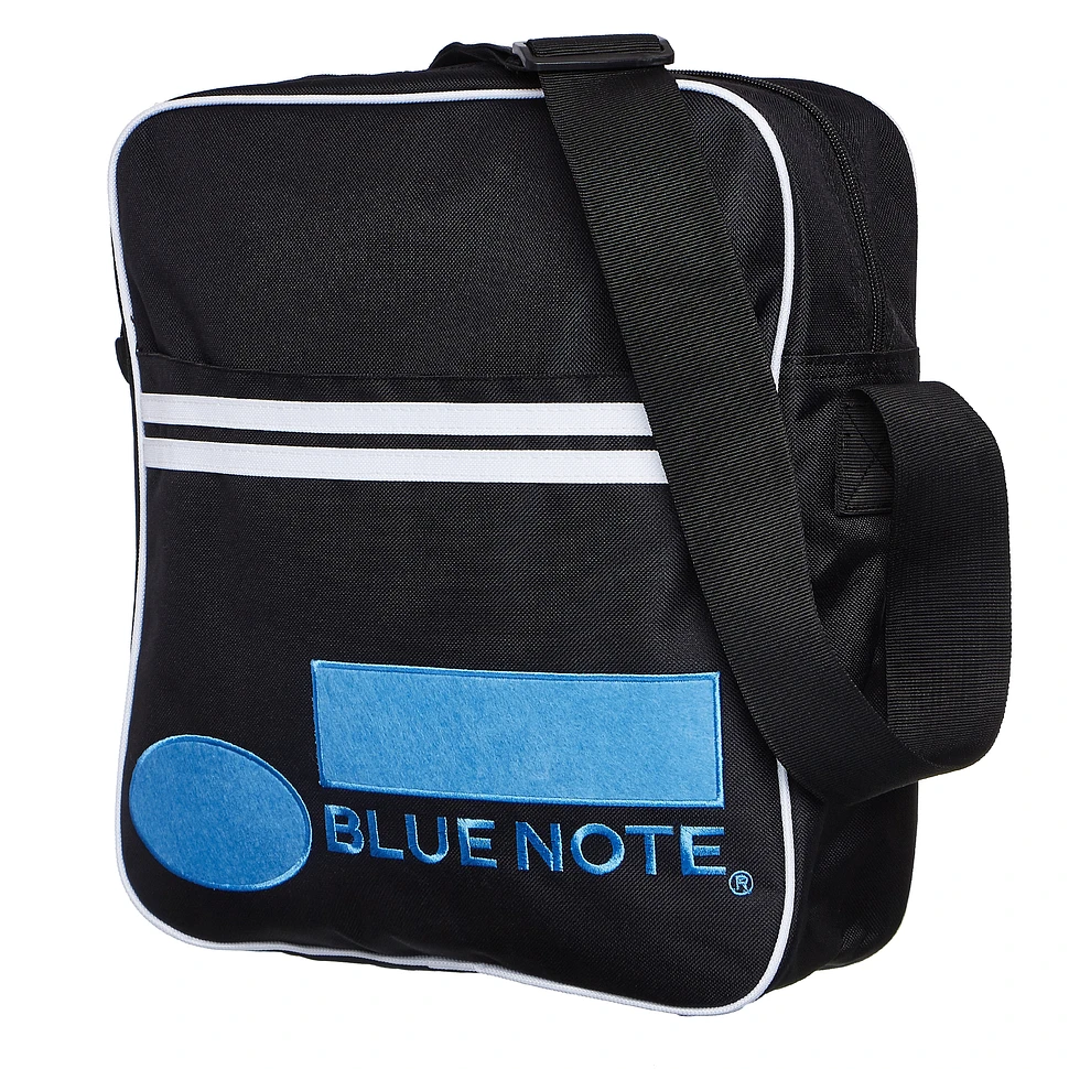 Blue Note - Striped Messenger Bag