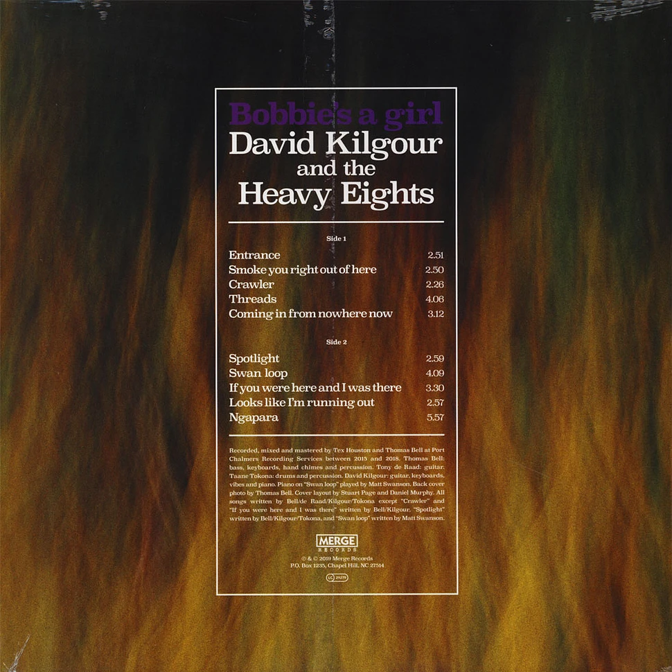 David Kilgour And The Heavy Eights - Bobbie's A Girl