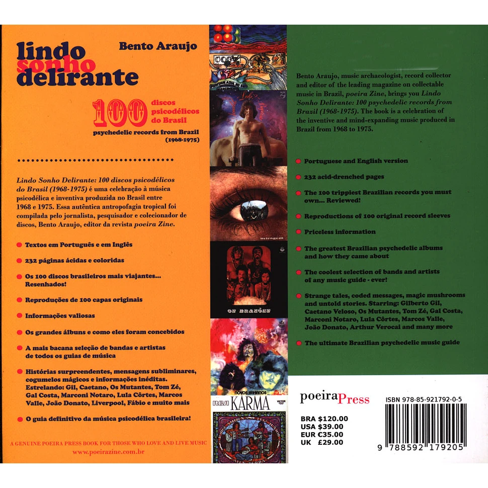 Bento Araujo - Lindo Sonho Delirante: 100 Psychedelic Records From Brazil (1968-1975)