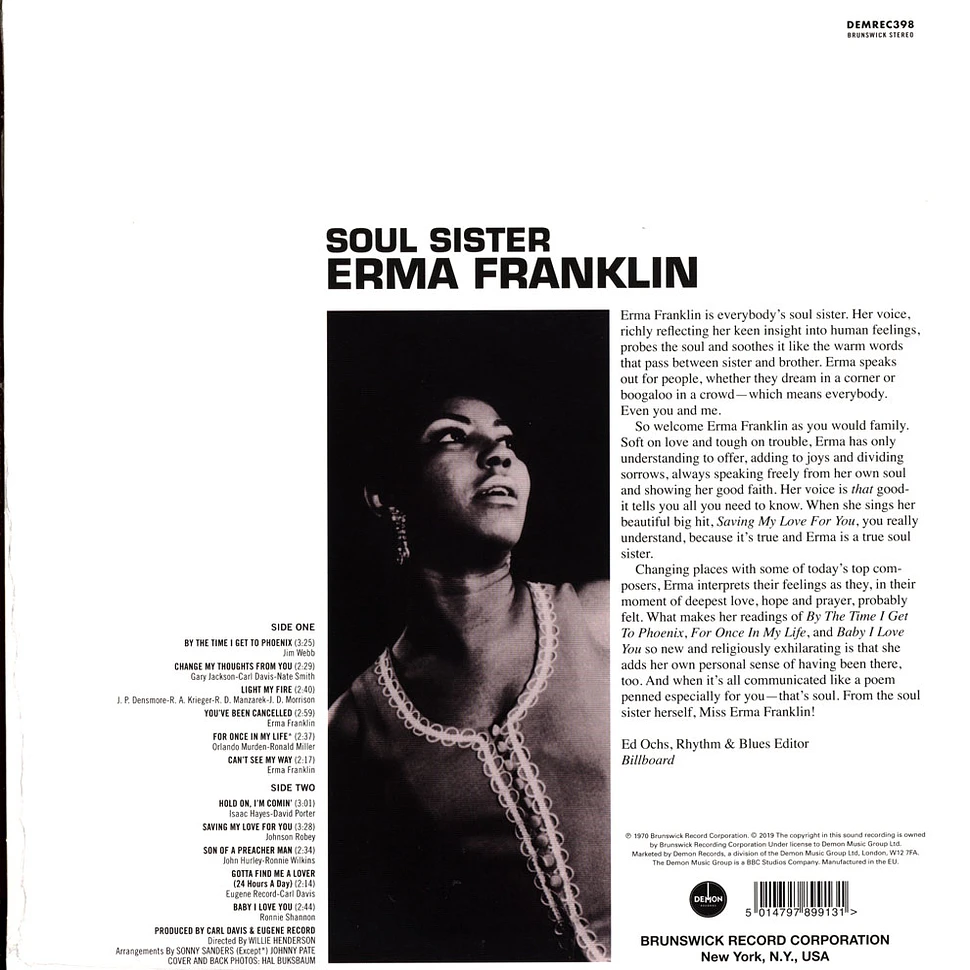 Erma Franklin - Soul Sister