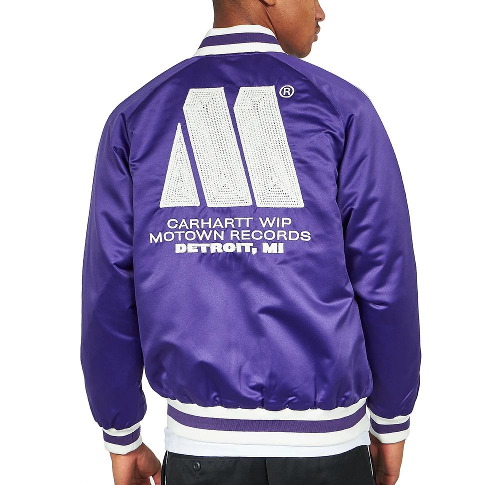 Motown x Carhartt WIP - Motown Varsity Jacket "Sateen", 3.3 oz