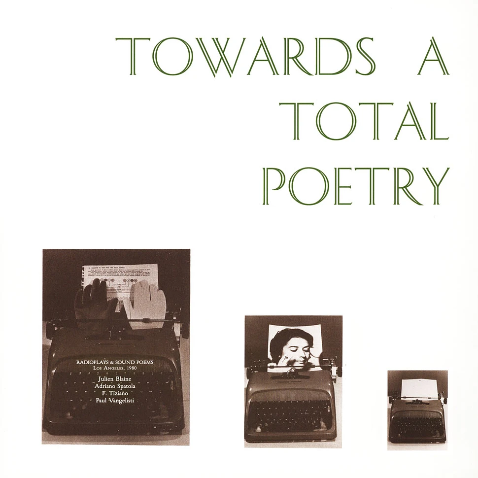 V.A. - Towards A Total Poetry