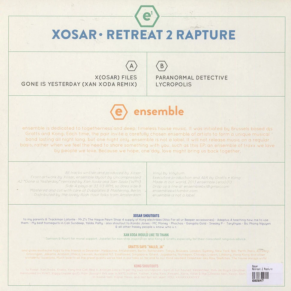Xosar - Retreat 2 Rapture