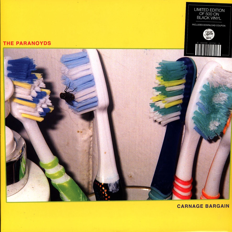 The Paranoyds - Carnage Bargain Black Vinyl Edition