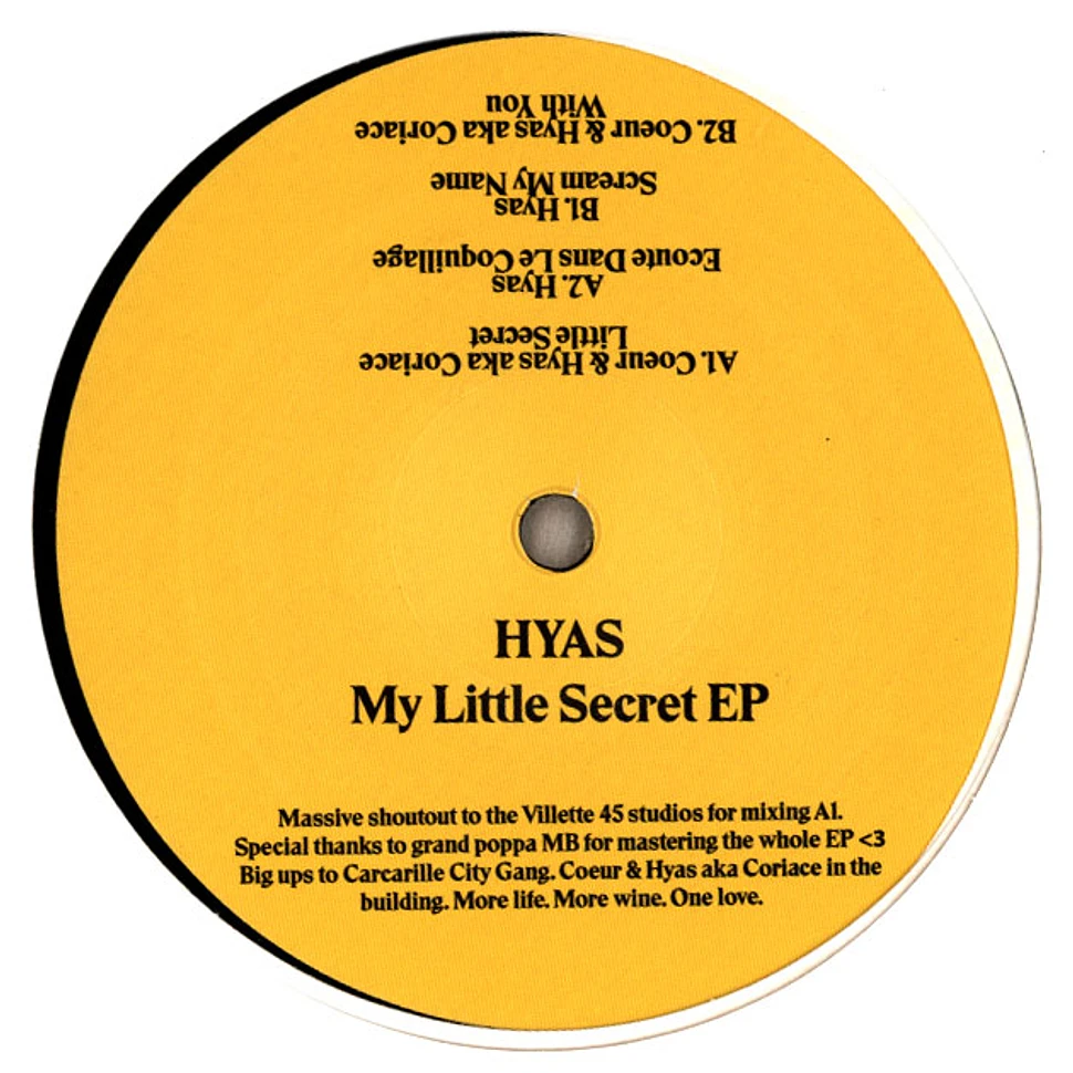 Hyas - My Little Secret EP