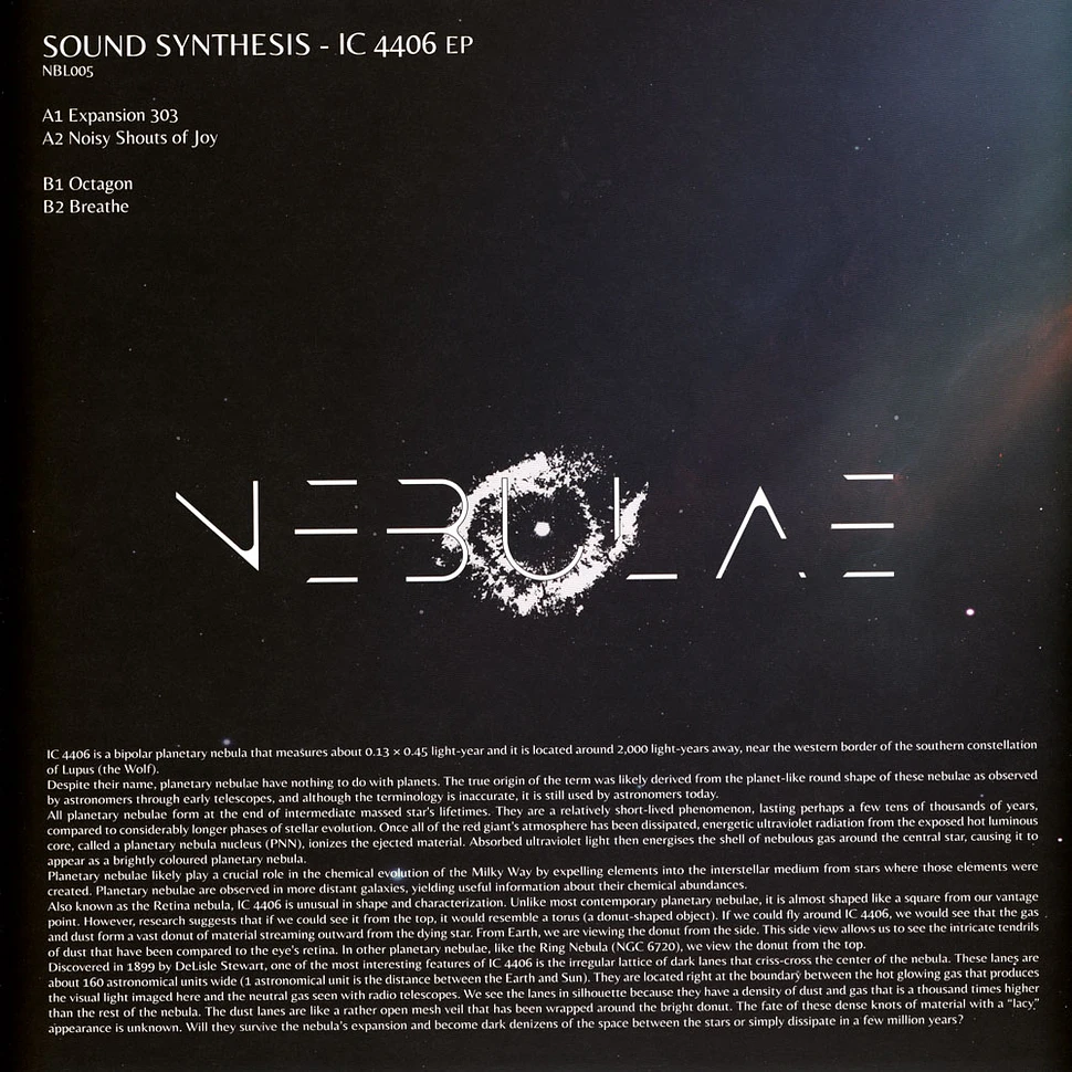 Sound Synthesis - IC 4406 EP