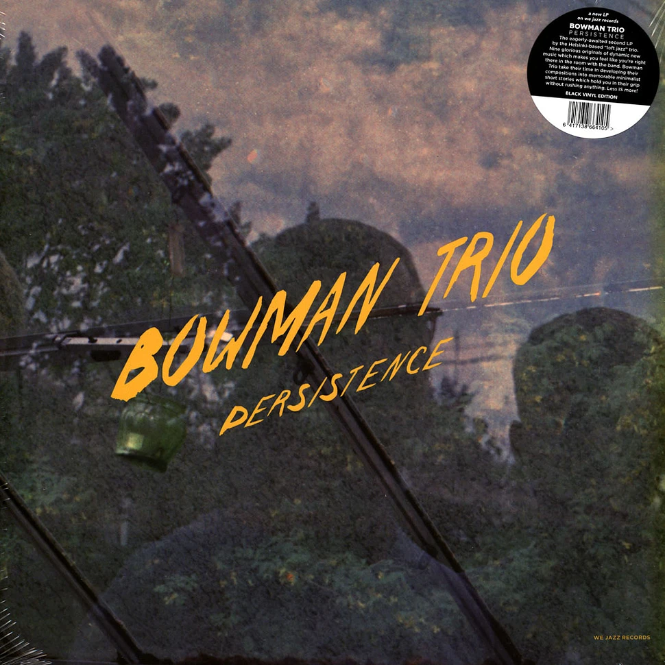 Bowman Trio - Persistence Black Vinyl Edition