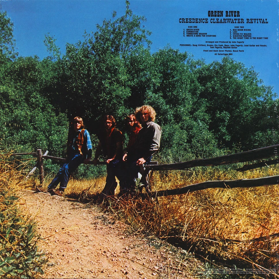 Creedence Clearwater Revival - Green River Half Speed Mastered Edition