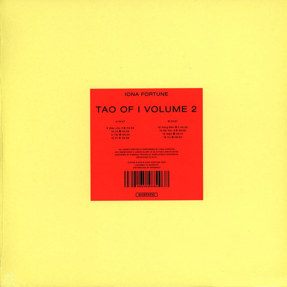Iona Fortune - Tao Of I Volume 2 Yellow Vinyl Edition