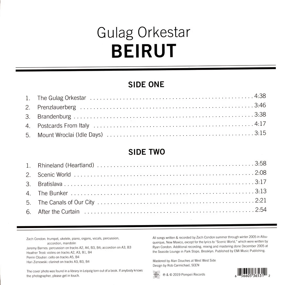 Beirut - Gulag Orkestra