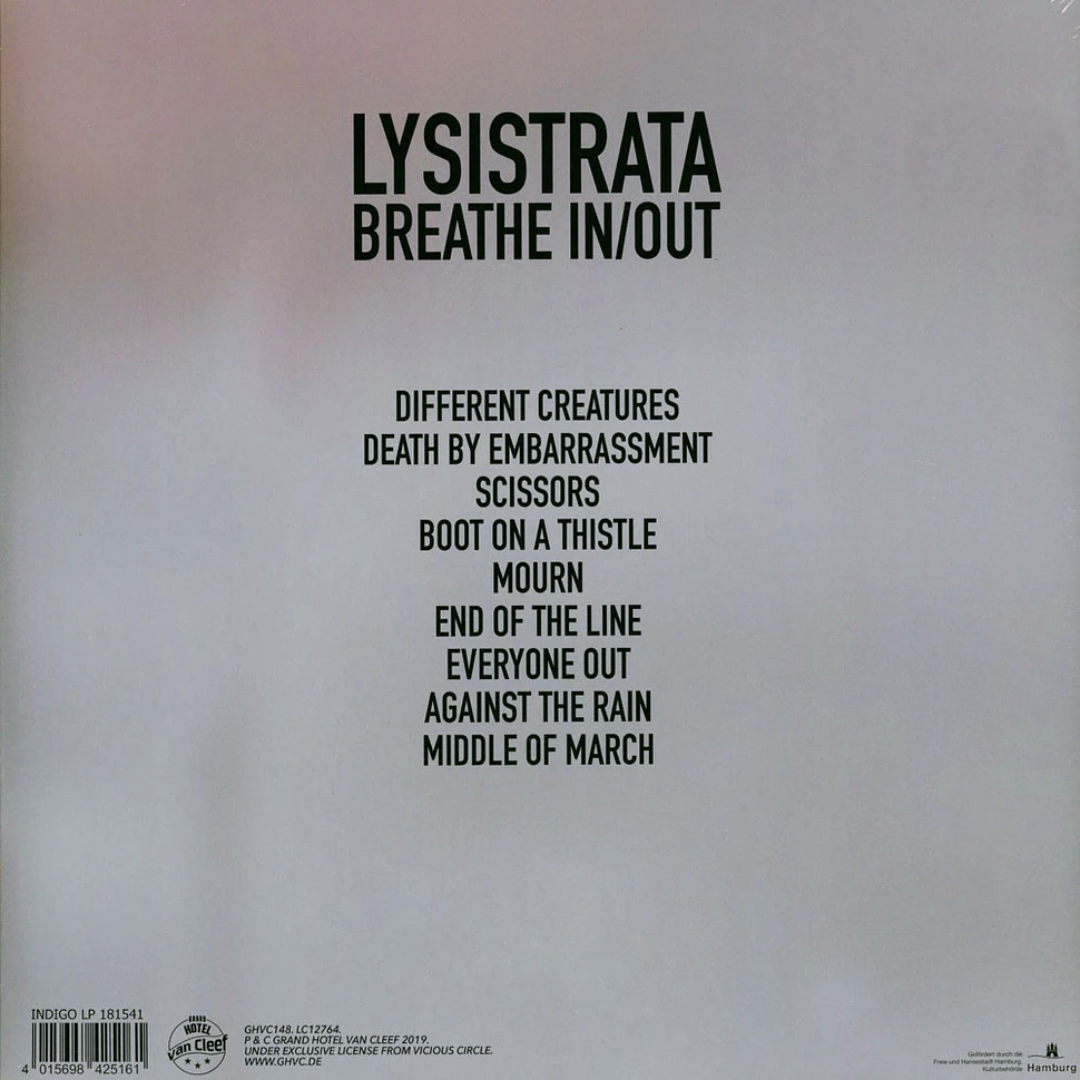 Lysistrata - Breathe In / Out Colored Vinyl Edition