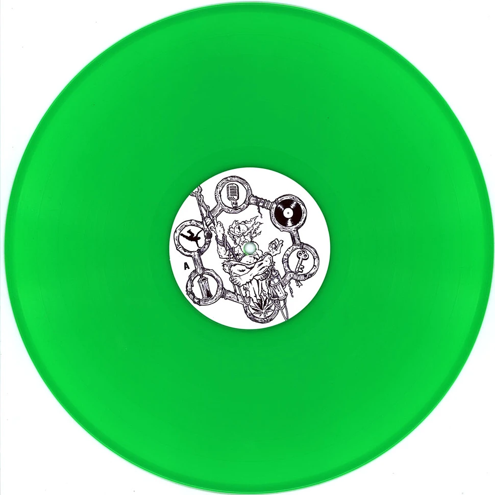 Sageinfinite & Ro Data - The Sage Of The Six Paths Neon Green Vinyl Edition