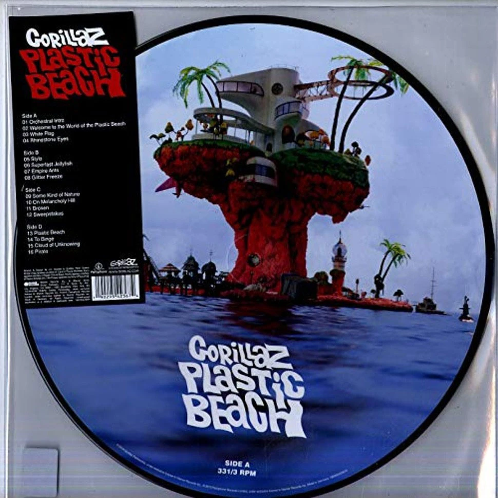 Gorillaz - Plastic Beach Picture Disc Edition