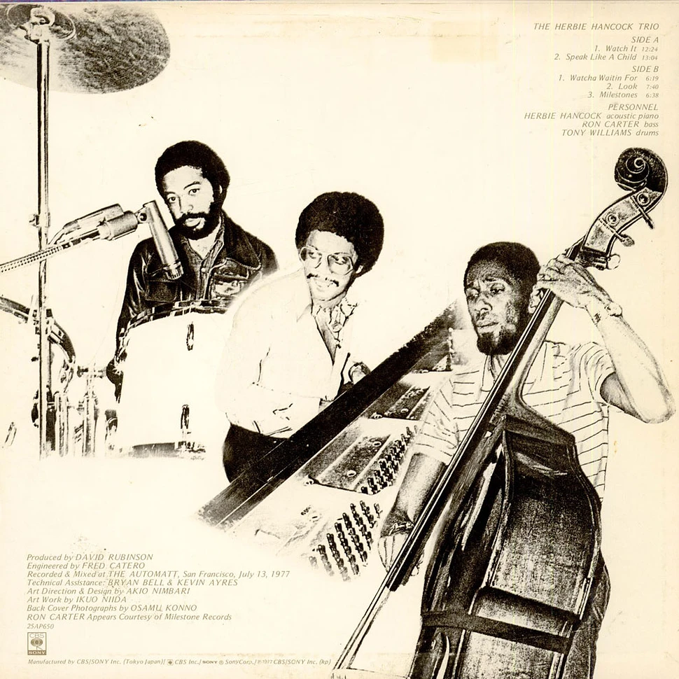 Herbie Hancock Trio - The Herbie Hancock Trio