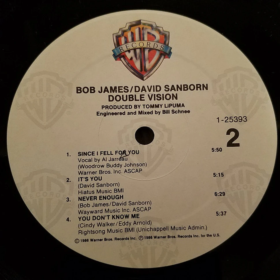 Bob James / David Sanborn - Double Vision