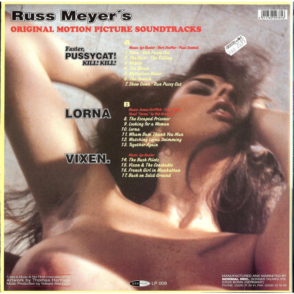 V.A. - Russ Meyer's Lorna / Vixen. / Faster, Pussycat! Kill! Kill! (Original Motion Picture Soundtracks)