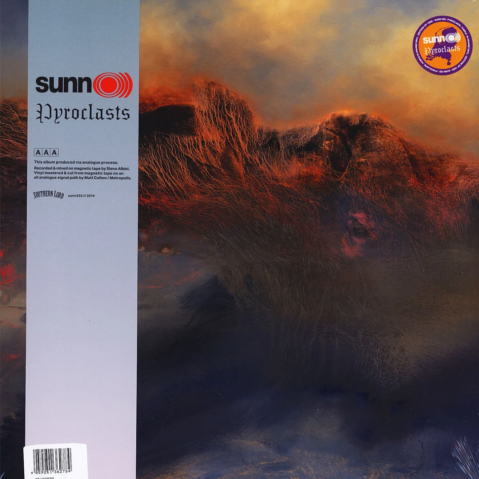 Sunn O))) - Pyroclasts Purple In Orange Vinyl Edition