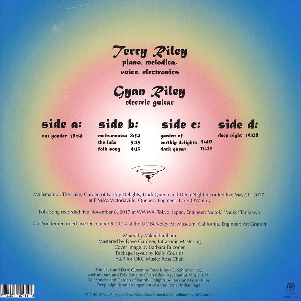 Terry Riley & Gyan Riley - Way Out Yonder