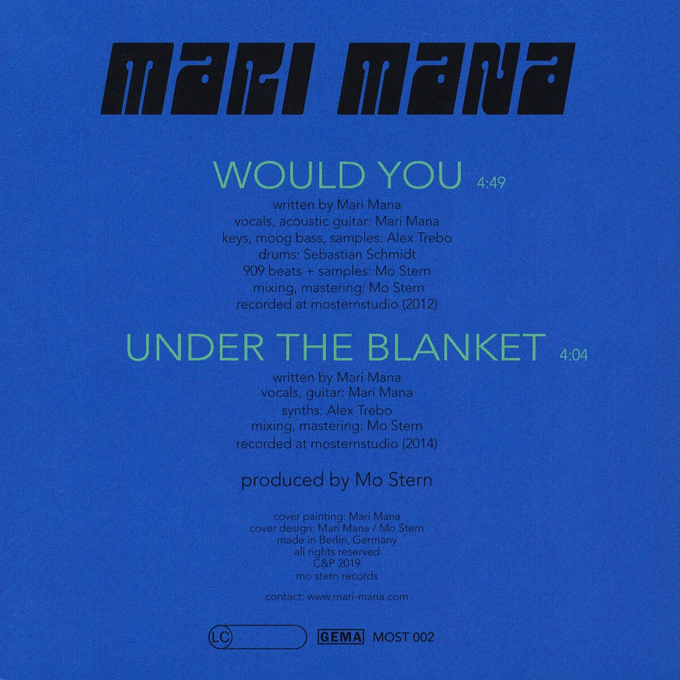 Mari Mana - Would You