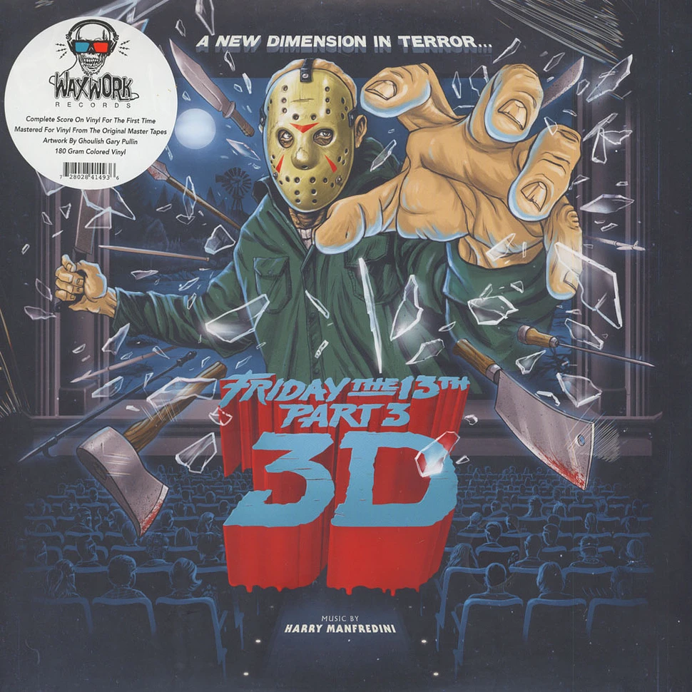 Harry Manfredini - OST Friday The 13th Part 3 Red & Blue Vinyl Edition