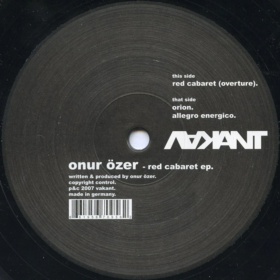 Onur Özer - Red Cabaret EP