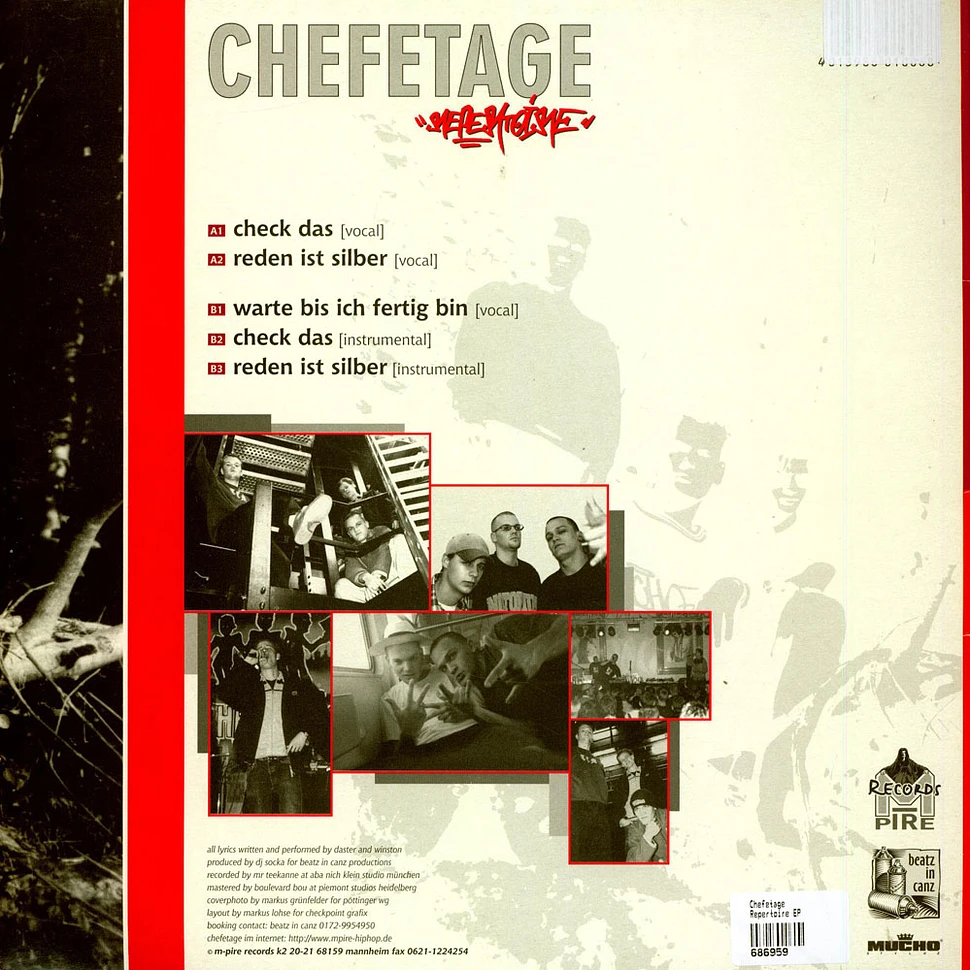 Chefetage - Repertoire