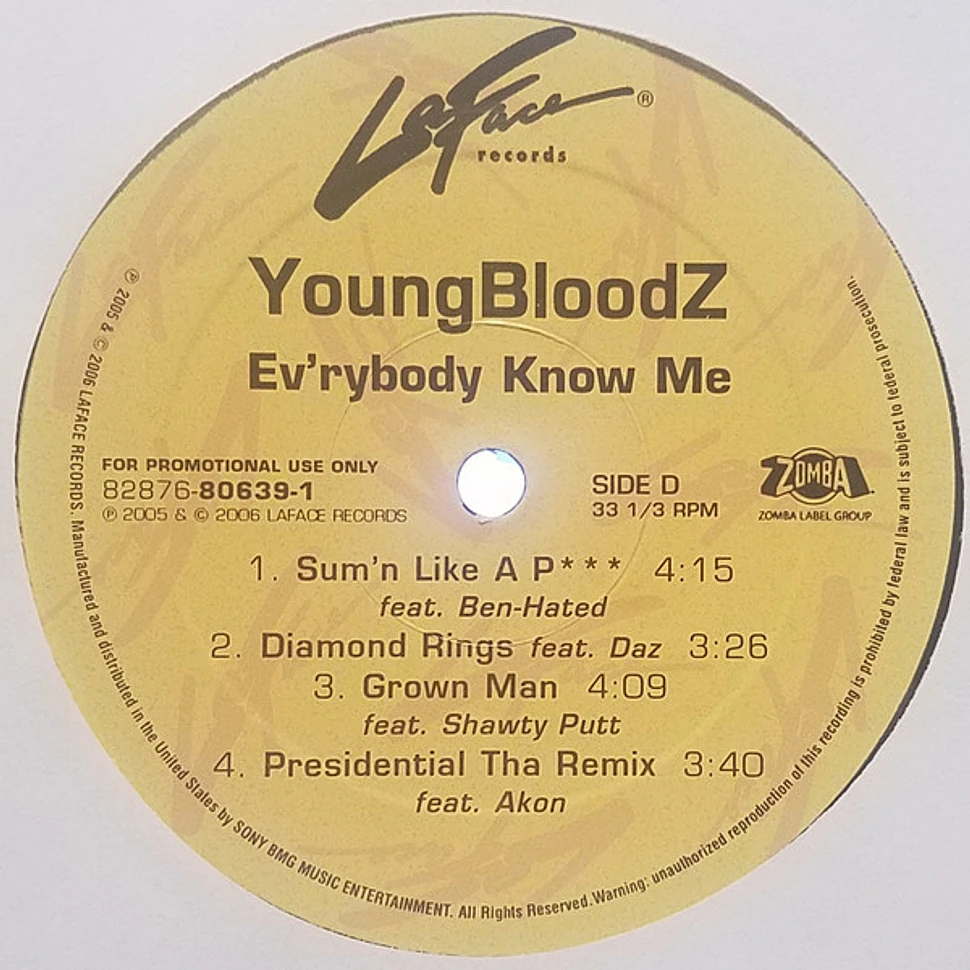 Youngbloodz - Ev'rybody Know Me