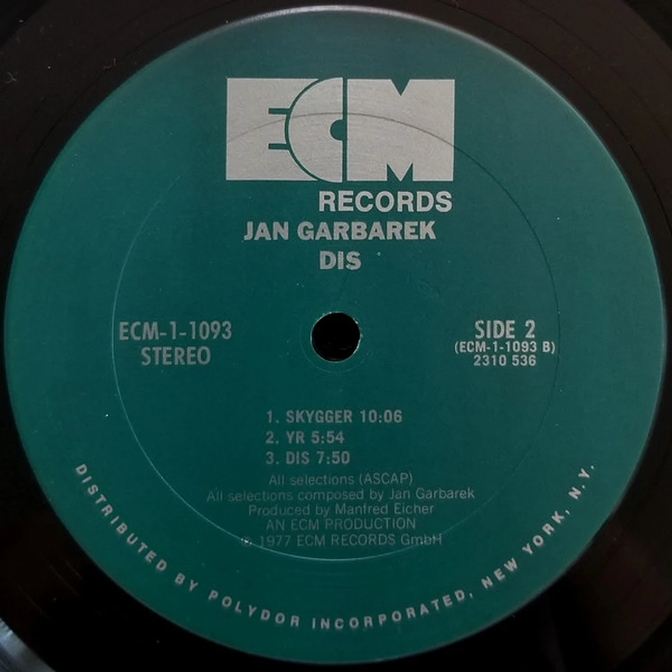 Jan Garbarek - Dis