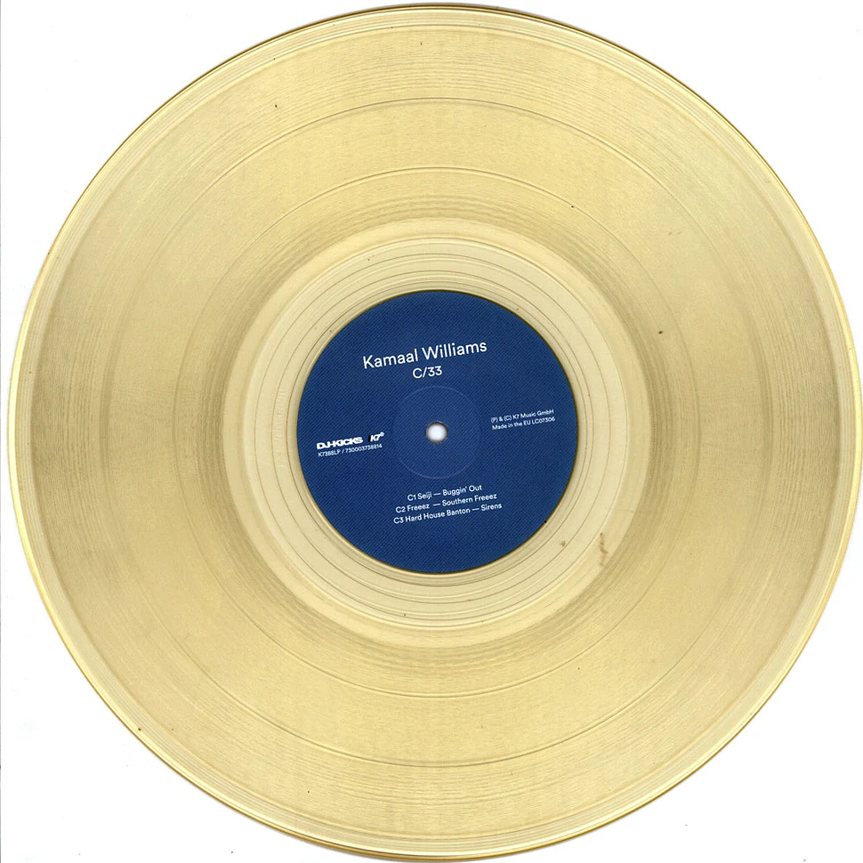 Kamaal Williams aka Henry Wu - DJ-Kicks HHV Exclusive Clear Vinyl Edition