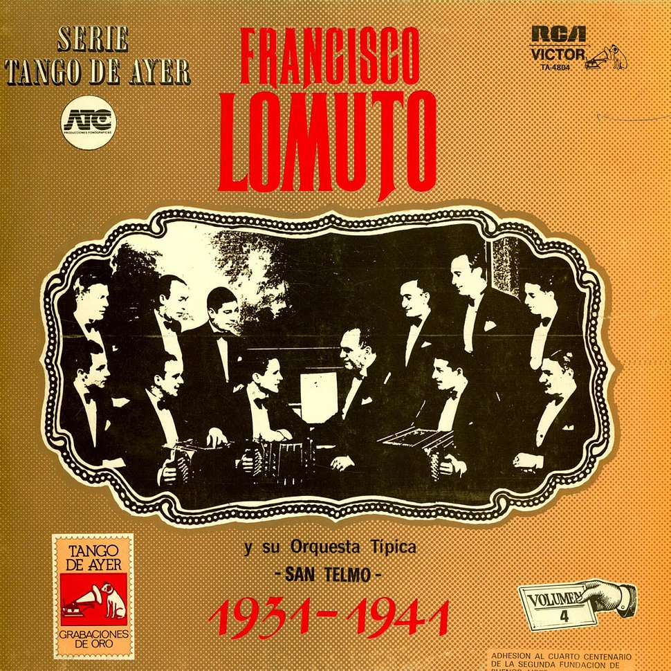 Francisco Lomuto Y Su Orquesta Típica - San Telmo (1931-1941)