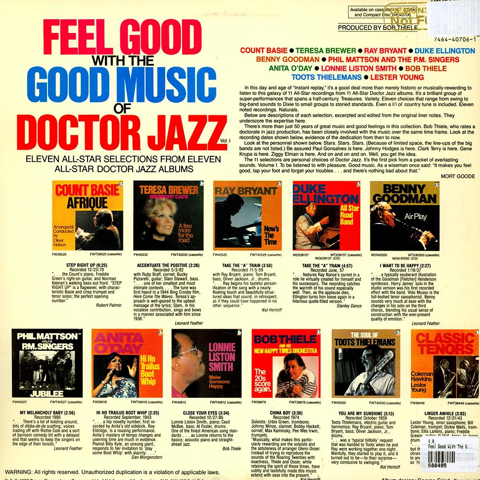 V.A. - Feel Good With The Good Music Of Doctor Jazz Vol. 1