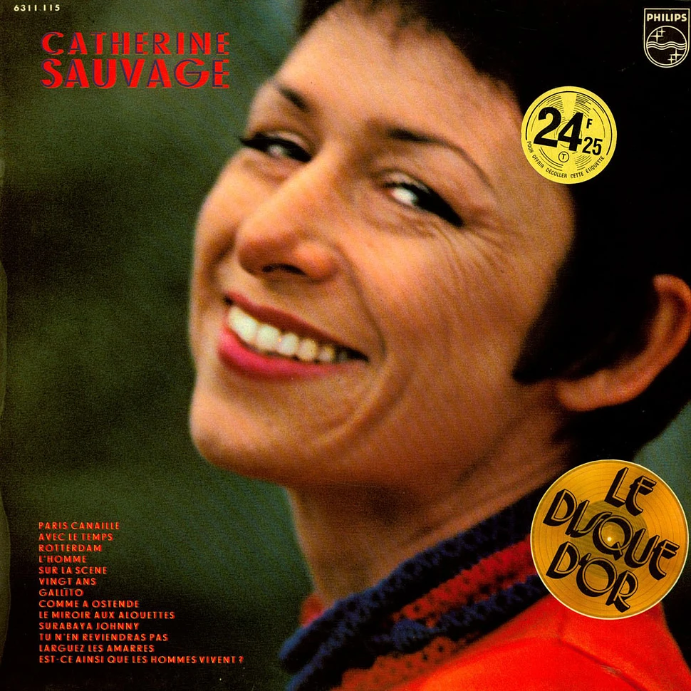 Catherine Sauvage - Le Disque D'or