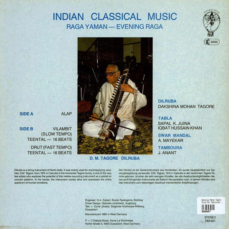 Dakshina Mohan Tagore - Music For Meditation - Indian Classical Music - Raga Yaman - Evening Raga