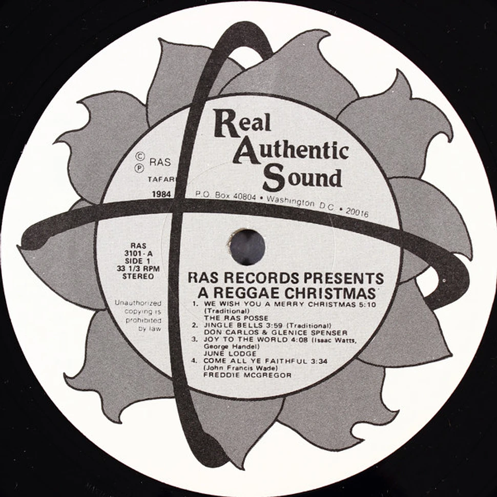 V.A. - Ras Records Presents: A Reggae Christmas