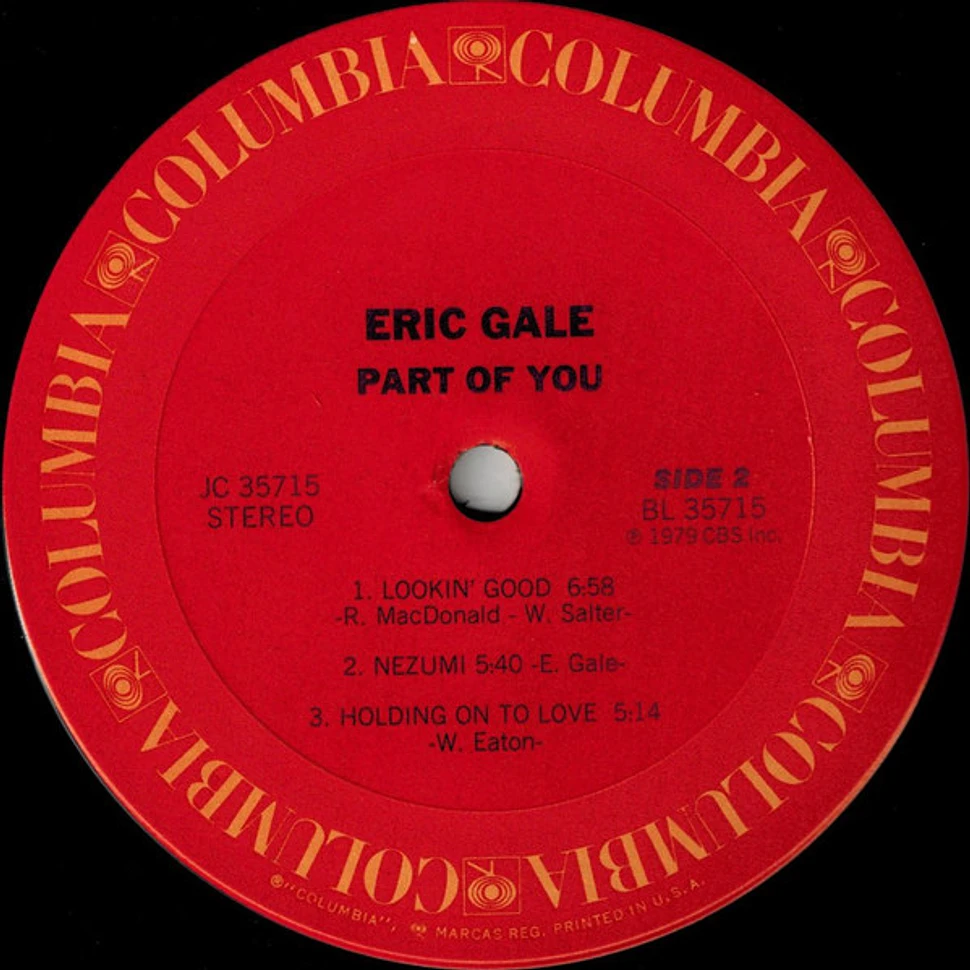 Eric Gale - Part Of You