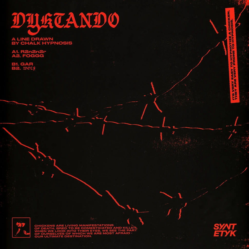 Dyktando - A Line Drawn By Chalk Hypnosis EP