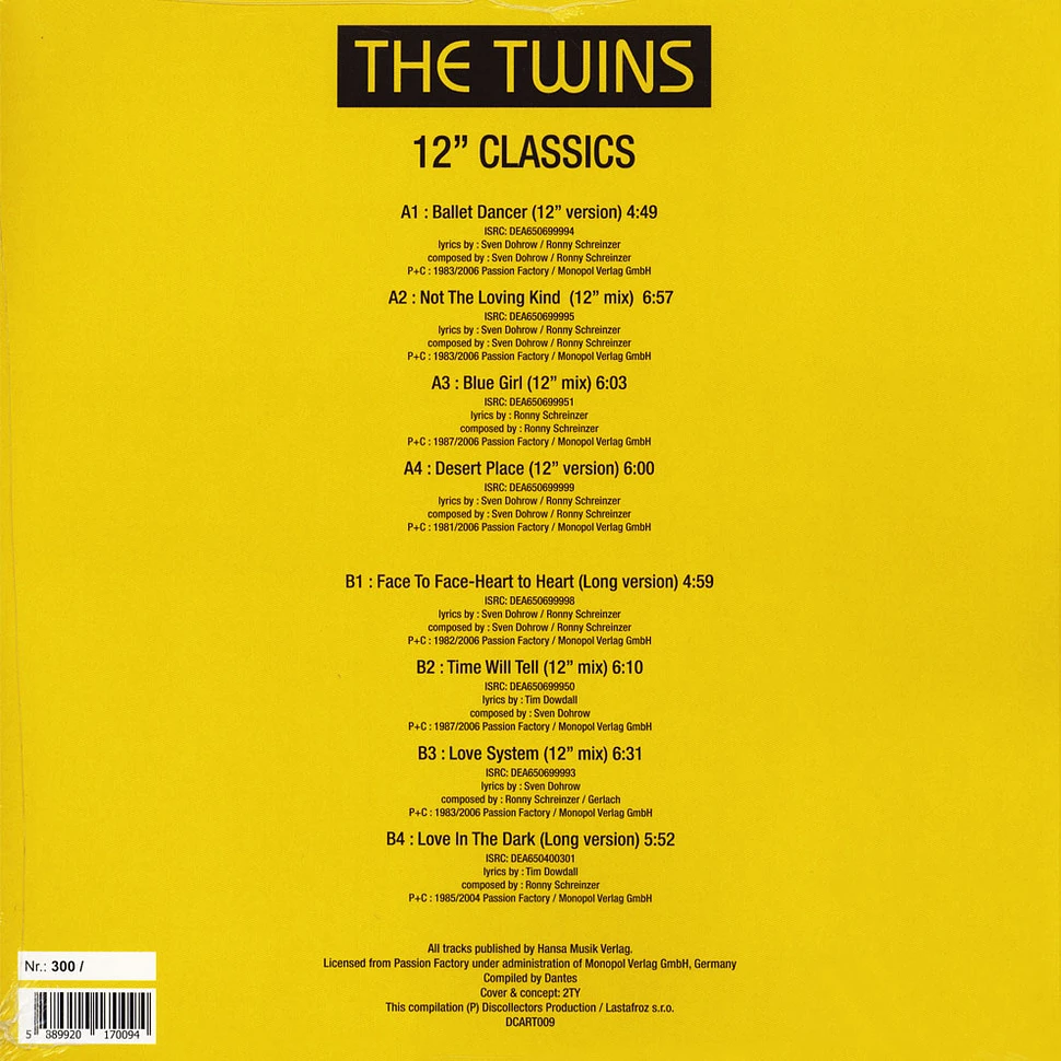 The Twins - 12 Classics