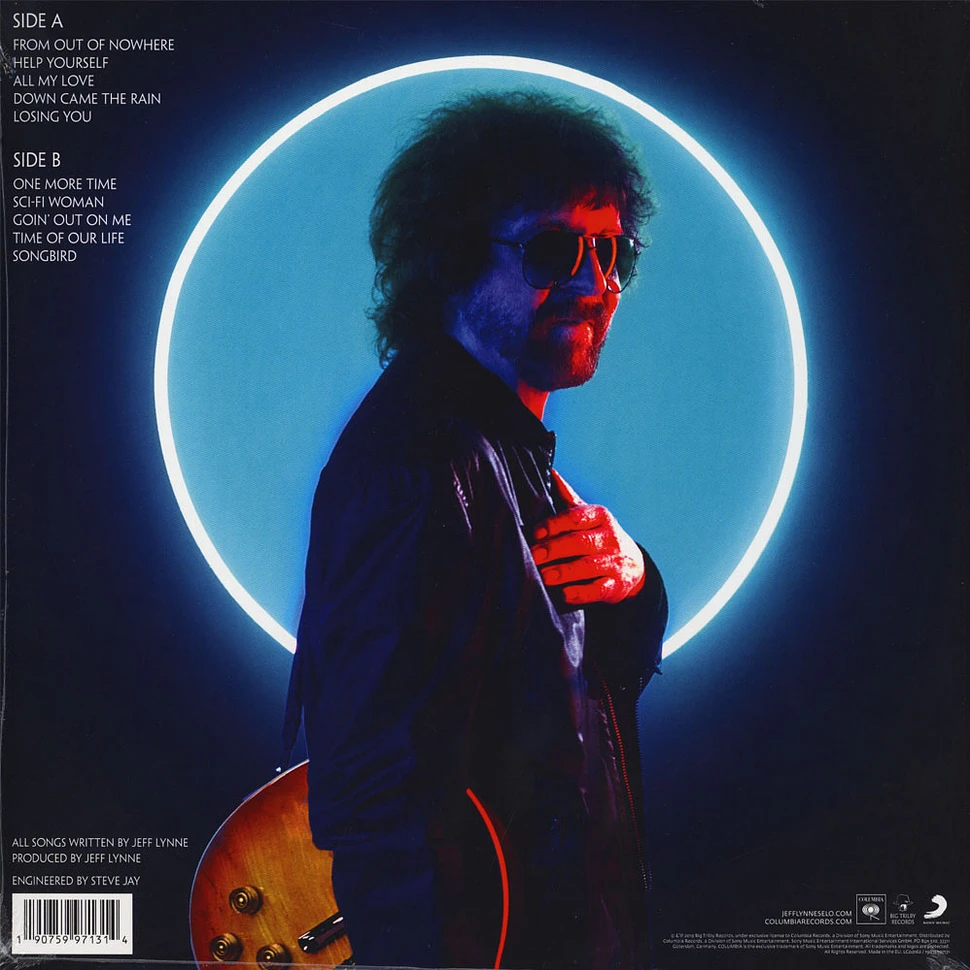 Jeff Lynne's ELO - From Out Of Nowhere Limited Opaque Blue Vinyl Edition