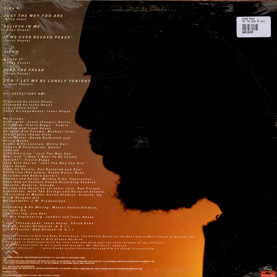 Isaac Hayes - For The Sake Of Love