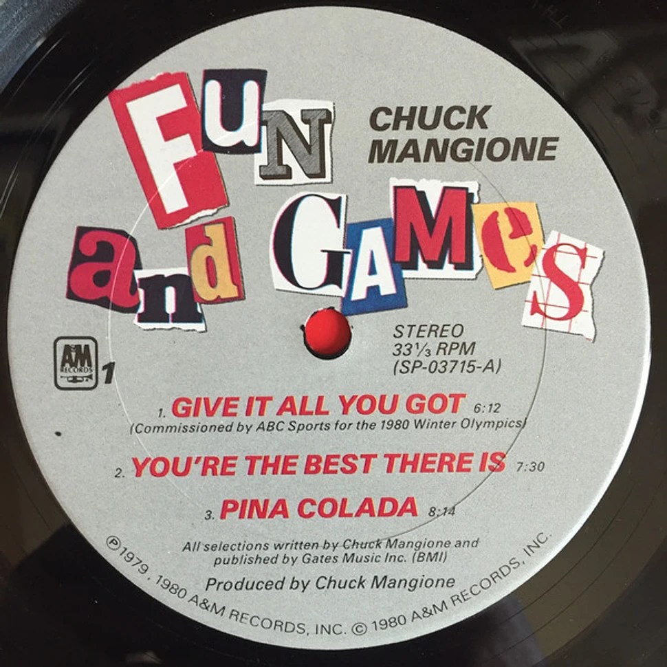 Chuck Mangione - Fun And Games
