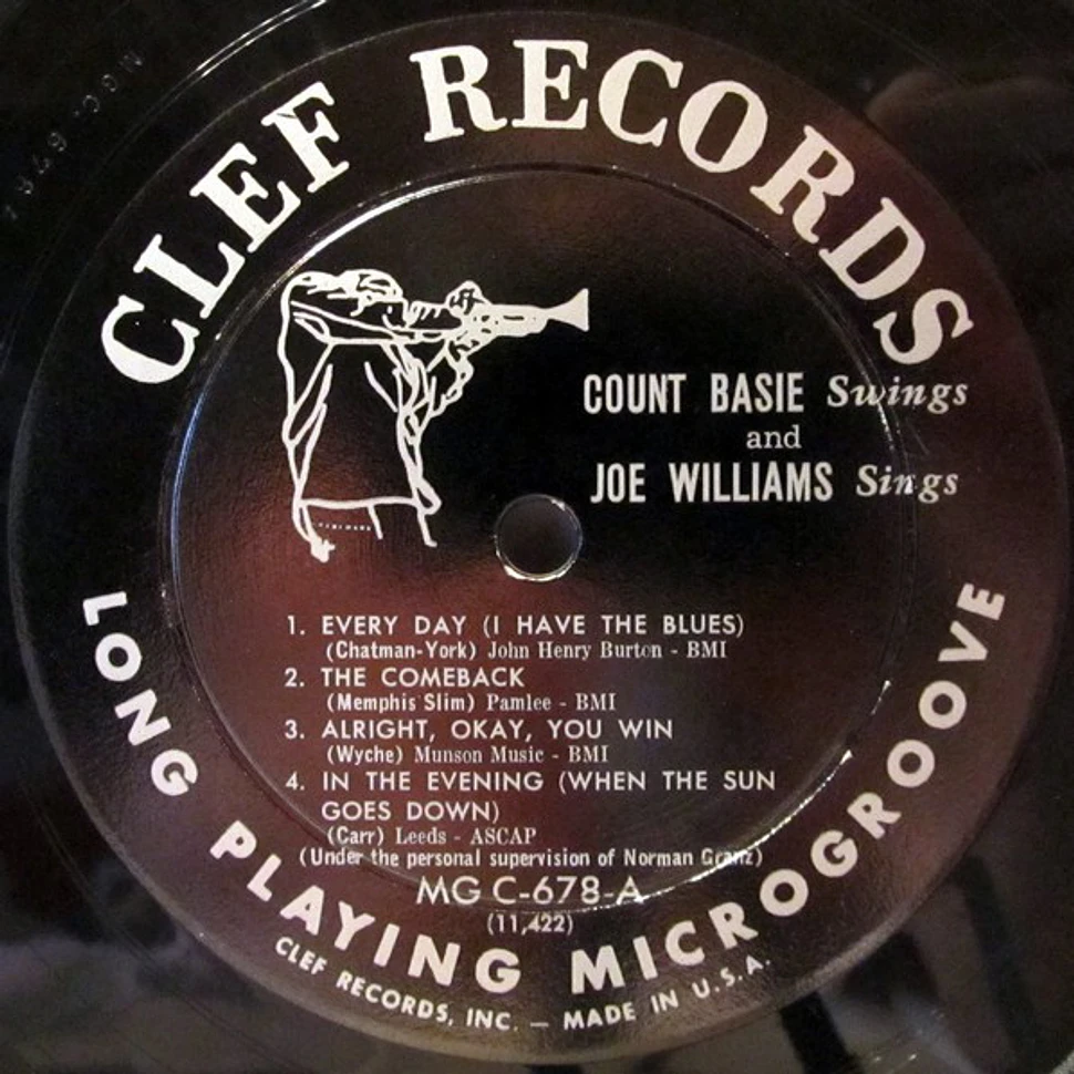 Count Basie, Joe Williams - Count Basie Swings • Joe Williams Sings