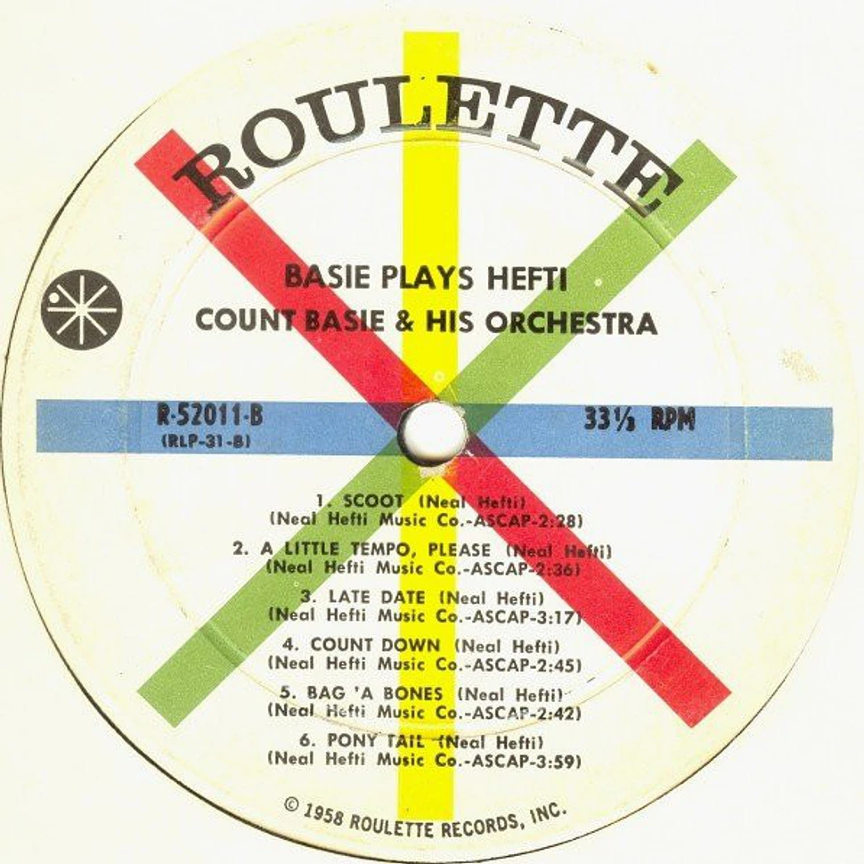 Count Basie Orchestra - Basie Plays Hefti