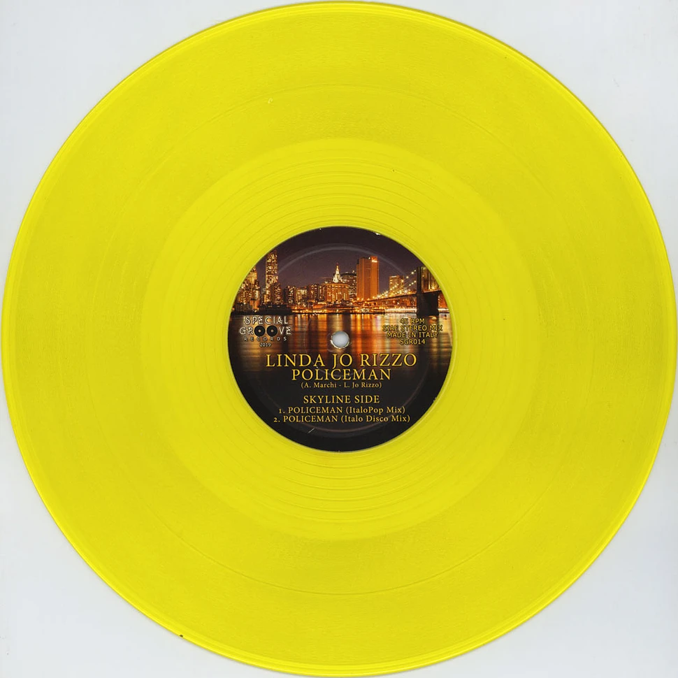 Linda Jo Rizzo - Policeman Yellow Vinyl Edition